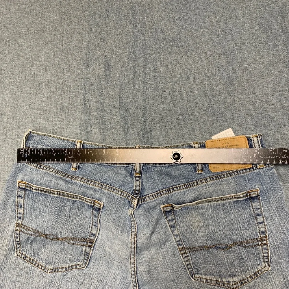 Denizen From Levi's 285 Straight Jeans Men 38x34 Blue Denim Relaxed Fit 5 Pocket